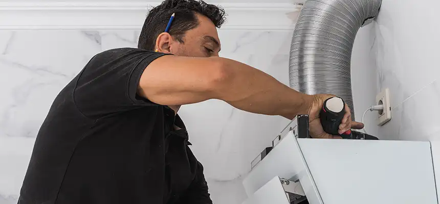 Precision In-wall Dryer Vent Cleaning & Rerouting Corrections in Wright, FL